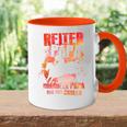 Rider Papa Nur Coolerater Pferde Reiter Reiter Father's Day Tasse Zweifarbig