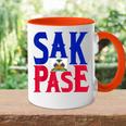 Sak Pase Niedliches Haitian-Creolen-Geschenk Tasse Zweifarbig