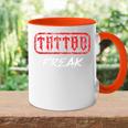 Tattoo Freak Estudio De Tatuajes Tatuado Entintado Sin Mangas Accent Mug