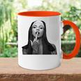 Tatuajes De Monja Satánica Accent Mug
