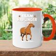 Team Haflinger Unserherzenspony Haflinger Pony Tasse Zweifarbig