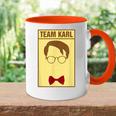 Team Karl Fan I Team Lauterbach Fan Tasse Zweifarbig