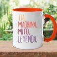 Tía Madrina Mito Leyenda Para La Madrina Accent Mug