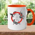 Uechi Ryu Karate Tasse Zweifarbig