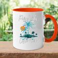 Vacaciones Familiaresintage En Costa Rica Playa Puraida Accent Mug
