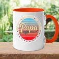 Vaterintage Geschenk Der Mann Der Mythos Die Legende Papa Tasse Zweifarbig