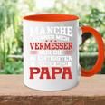 Vermesser Nennen Mich Papaermesser Tasse Zweifarbig