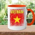 Vietnamietnamesischietnamietnam-Flagge Tasse Zweifarbig