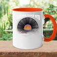 Vintage Seit 1978 Retro-Disco-Musikinyl-Lp-Schallplatte Tasse Zweifarbig