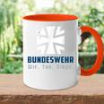 Wir Tun Dinge Tasse Zweifarbig