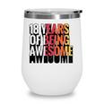 18 Years Of Being Awesome Gift 18 Years Old 18Th Birthday Wine Tumbler