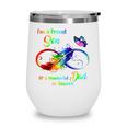 Im A Proud Son Of A Wonderful Dad In Heaven 95 Fathers Day Wine Tumbler