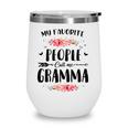 Womens My Favorite People Call Me Gramma Tee Mothers Day Gift Wine Tumbler