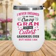 Gran Grandma Gift I Never Dreamed I’D Be This Crazy Gran Wine Tumbler