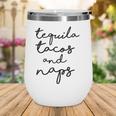 Tequila Tacos And Naps Funny Cinco De Mayo Top Women Wine Tumbler
