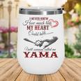 Yama Grandma Gift Until Someone Called Me Yama Wine Tumbler