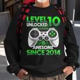 10 Year Old Birthday 10Th Birthday 10 Yr Old Boy Birthday Sweatshirt Gifts for Old Men