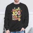 100Th Days Of School Happy 100 Days Of School Sweatshirt Gifts for Old Men