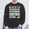 1030 Ahr Skiabenteuer Sweatshirt, Abschluss eines Schönen Skitags Geschenke für alte Männer