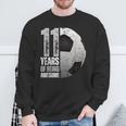 11 Year Old Soccer 11Th Birthday Player B-Day Party Sweatshirt Gifts for Old Men