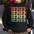 123123 123123 New Year's Eve 2023 Happy Years Day 2024 Sweatshirt Gifts for Old Men