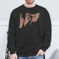 187 Hand Sign Gesture Sweatshirt Geschenke für alte Männer