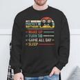 18Th Birthday Gamer Perfect Gaming 18 Years Old Boy Vintage Sweatshirt Gifts for Old Men