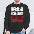 1984 Ist Eine Warnung Keine Inleitung Sweatshirt Geschenke für alte Männer