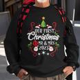 1St First Christmas As Mr And Mrs 2023 Couples Pajamas Sweatshirt Gifts for Old Men