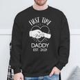 1St Time Daddy New Dad Est 2021 Fathers Day Sweatshirt Gifts for Old Men