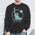 2024 Solar Eclipse New York Totality 04 08 24 Total Sweatshirt Gifts for Old Men