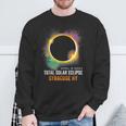 2024 Solar Eclipse Syracuse Ny Usa Totality April 8 2024 Sweatshirt Gifts for Old Men