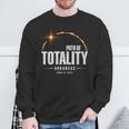 2024 Total Eclipse Path Of Totality Arkansas 2024 Sweatshirt Gifts for Old Men