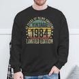 40 Year Old Vintage 1984 Limited Edition 40Th Birthday Sweatshirt Gifts for Old Men