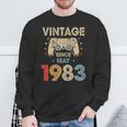 41St Birthday Boy Gamer Vintage May 1983 Bday Sweatshirt Gifts for Old Men