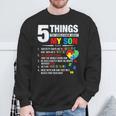 5 Things You Should Know About My Son Autism Awareness Sweatshirt Gifts for Old Men