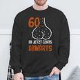 60 Ab Jetzt Gehts Abwärts Birthday Sweatshirt Geschenke für alte Männer