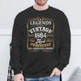 60Th Birthday For Legends Born 1964 60 Yrs Old Vintage Sweatshirt Gifts for Old Men
