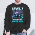 7Th Birthday Gamer 7 Years Old Bday Boy Seven Son Sweatshirt Gifts for Old Men