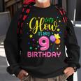 9Th B-Day Let's Glow It's My 9 Year Old Birthday Matching Sweatshirt Gifts for Old Men