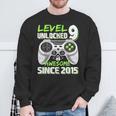 9Th Birthday Gamer 9 Year Old Bday Boy Nine Son Sweatshirt Gifts for Old Men