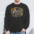 Adventure Begins At Your Library Summer Reading Program 2024 Sweatshirt Gifts for Old Men