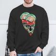 African Fang Mask Twins Sweatshirt Gifts for Old Men