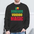 African MagicVoodoo Benin Cultural Festival Africa Map Sweatshirt Gifts for Old Men