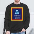 Aldeez Nuts Meme Deez Nuts Corner Logo Sweatshirt Gifts for Old Men