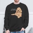 Alles Ist Golden Mit Meinem Goldendoodle Sweatshirt Geschenke für alte Männer