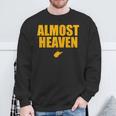 Almost Heaven West Virginia Sweatshirt Gifts for Old Men