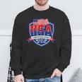 America A Constitutional Republic Vintage Sweatshirt Gifts for Old Men