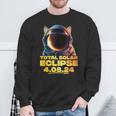 America Totality 40824 Corgi Total Solar Eclipse Dog 2024 Sweatshirt Gifts for Old Men
