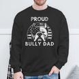 American Bully Xl Unterstützung Der Rasse Stolzer Bully Papa Sweatshirt Geschenke für alte Männer